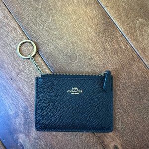 Coach Cardholder with Keychain Attachment